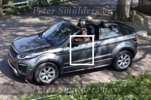 Naarden 17 april 2020
Catherine Keyl thuis en in haar Range Rover Cabrio