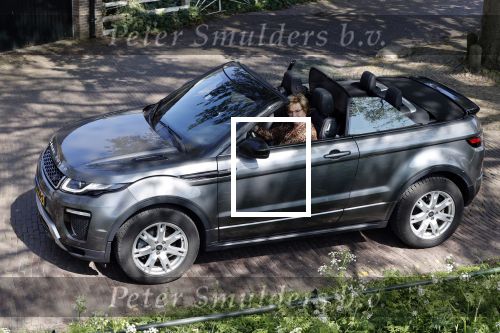 Naarden 17 april 2020
Catherine Keyl thuis en in haar Range Rover Cabrio
