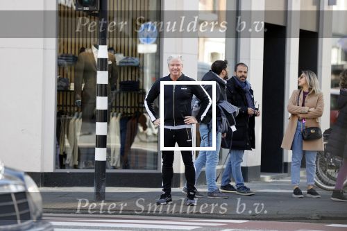 Amsterdam 16 maart 2020
Dries Roelvink hardlopend op de pc hooftstraat