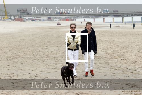 Scheveningen 20 maart 2020
Frank en Rogier met hun honden op het strand.
