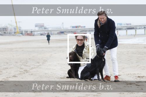 Scheveningen 20 maart 2020
Frank en Rogier met hun honden op het strand.