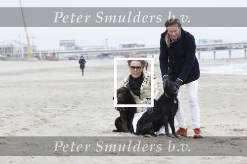 Scheveningen 20 maart 2020
Frank en Rogier met hun honden op het strand.