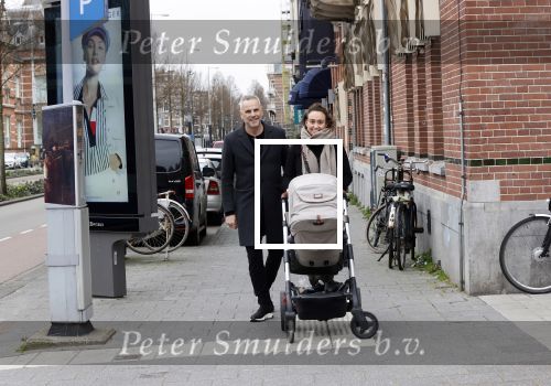 Amsterdam 18 maart 2020
Fulko v Kooperen met zijn vriendin achter de kinderwagen