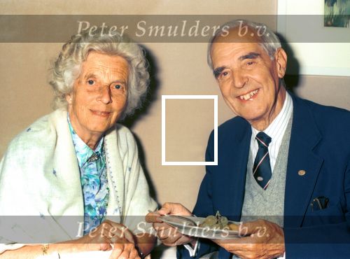 Luyksgestel 14 Mei 1989
Dhr. Frits Philips en zijn vrouw