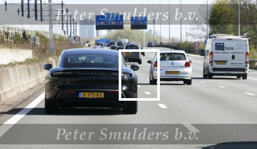 Amsterdam 11 april 2020
Marco Geeratz in zijn nieuwe porsche Taycan