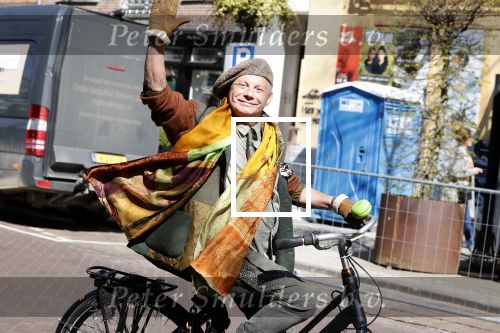 Amsterdam 4 april 2020
Ronald Kolk op de fiets in Amsterdam zuid