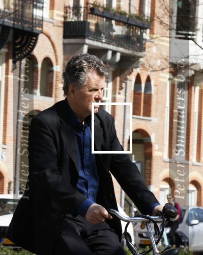 Amsterdam 31 maart 2021
Boris Dittrick op de fiets in Amsterdam zuid