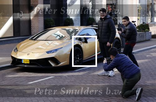 Amsterdam 19 maart 2021
De Lamborghini van Chahid ( Dutch Performante) op de pc hooftstraat