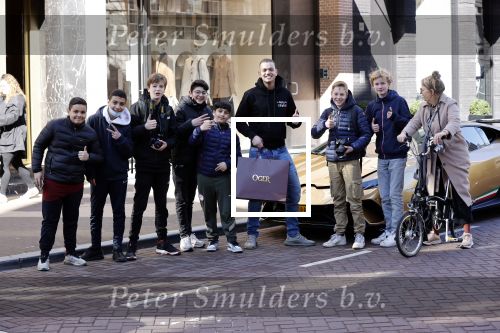 Amsterdam 19 maart 2021
De Lamborghini van Chahid ( Dutch Performante) op de pc hooftstraat