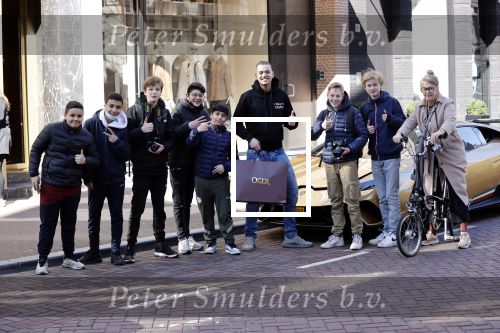 Amsterdam 19 maart 2021
De Lamborghini van Chahid ( Dutch Performante) op de pc hooftstraat