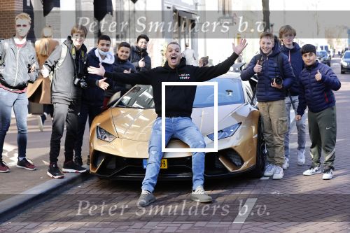 Amsterdam 19 maart 2021
De Lamborghini van Chahid ( Dutch Performante) op de pc hooftstraat