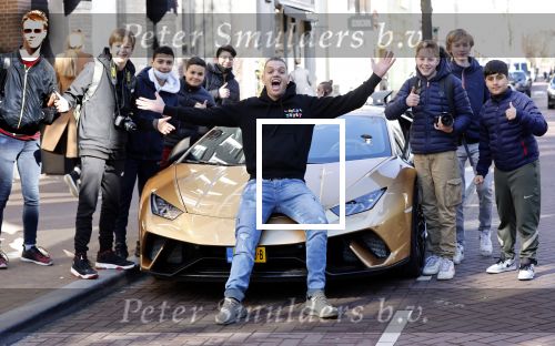 Amsterdam 19 maart 2021
De Lamborghini van Chahid ( Dutch Performante) op de pc hooftstraat