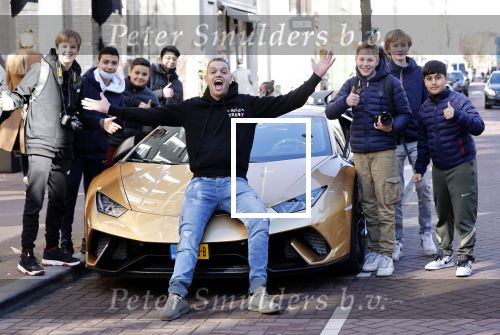Amsterdam 19 maart 2021
De Lamborghini van Chahid ( Dutch Performante) op de pc hooftstraat