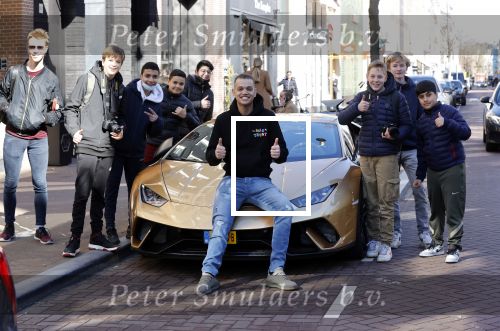 Amsterdam 19 maart 2021
De Lamborghini van Chahid ( Dutch Performante) op de pc hooftstraat