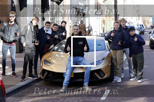 Amsterdam 19 maart 2021
De Lamborghini van Chahid ( Dutch Performante) op de pc hooftstraat
