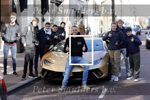 Amsterdam 19 maart 2021
De Lamborghini van Chahid ( Dutch Performante) op de pc hooftstraat