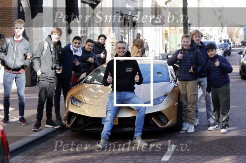 Amsterdam 19 maart 2021
De Lamborghini van Chahid ( Dutch Performante) op de pc hooftstraat