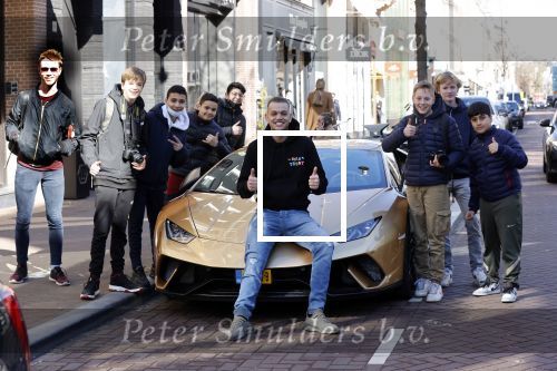 Amsterdam 19 maart 2021
De Lamborghini van Chahid ( Dutch Performante) op de pc hooftstraat