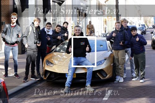 Amsterdam 19 maart 2021
De Lamborghini van Chahid ( Dutch Performante) op de pc hooftstraat
