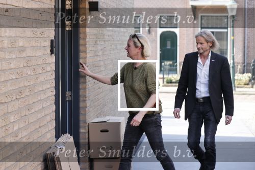 Noordwijk 31 maart 2021
Erica Meiland en haar nieuwe vriend Sander v Betten
