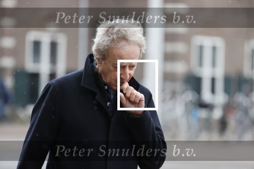 Amsterdam 16 maart 2021
Hans v Willigenburg onder paraplu in Amsterdam zuid.