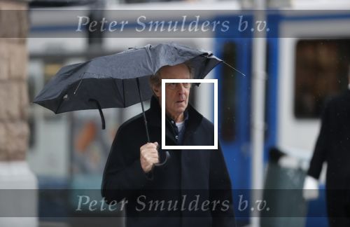 Amsterdam 16 maart 2021
Hans v Willigenburg onder paraplu in Amsterdam zuid.