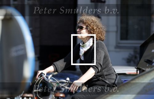 Amsterdam 30maart 2021
Henriette Tol op de fiets in Amsterdam zuid