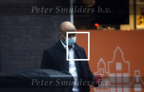 Amsterdam 16 maart 2021
Humberto Tan haalt koffietje in Amsterdam zuid