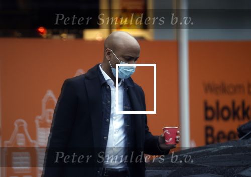 Amsterdam 16 maart 2021
Humberto Tan haalt koffietje in Amsterdam zuid