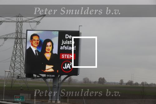 Schiphol 12 maart 2021
Abri Reclame JA21 met Joost Eerdmans