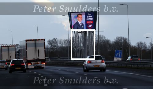 Rotterdam 21 maart 2021
Abri reclame JA21 met Joost Eerdmans