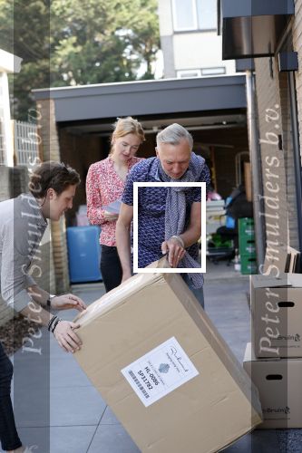Noordwijk, 31 maart 2021 Maxime Meiland en Leroy Molkenboer en Martien Meiland betrekken hun nieuwe huis