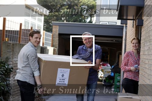 Noordwijk, 31 maart 2021 Maxime Meiland en Leroy Molkenboer en Martien Meiland betrekken hun nieuwe huis
