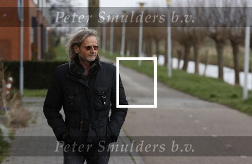 Zwolle 27 maart 2021
Sander v Betten bij zijn huis in Zwolle. Sander is de vriend van Erica Meiland
