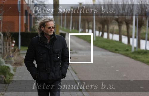 Zwolle 27 maart 2021
Sander v Betten bij zijn huis in Zwolle. Sander is de vriend van Erica Meiland