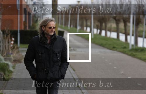 Zwolle 27 maart 2021
Sander v Betten bij zijn huis in Zwolle. Sander is de vriend van Erica Meiland