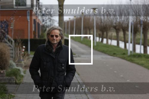 Zwolle 27 maart 2021
Sander v Betten bij zijn huis in Zwolle. Sander is de vriend van Erica Meiland
