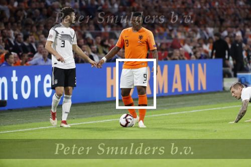 Amsterdam, 13 Oktober 2018
Nederland-Duitsland, eindstand 3-0
