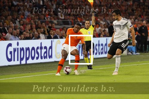 Amsterdam, 13 Oktober 2018
Nederland-Duitsland, eindstand 3-0