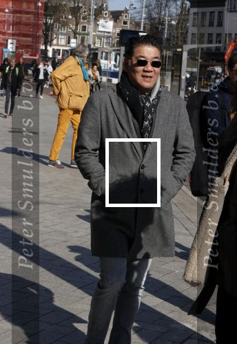 Amsterdam 26 maart 2021
Won Yip op het leidse Plein