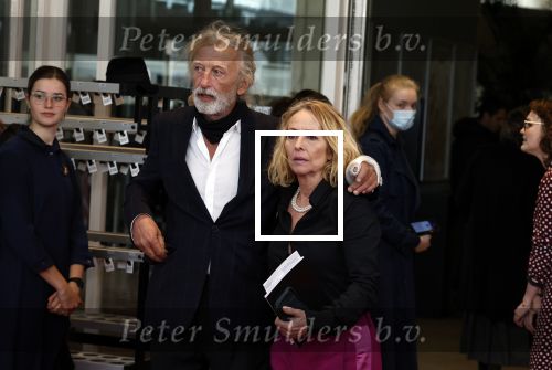 Amsterdam 3 april 2022
Premiere Nationaal Ballet in de stopera.
Angela Groothuizen kwam met haar ex man Rob Mooij