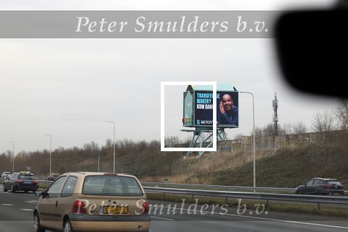 Feb maart 2022
Abri \'s van BetCity met daarop Andy v d Meyde door heel Nederland heen.