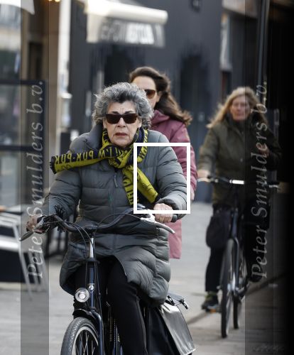 Amsterdam 2 maart 2022
Hanneke Groenteman op de fiets in Amsterdam zuid