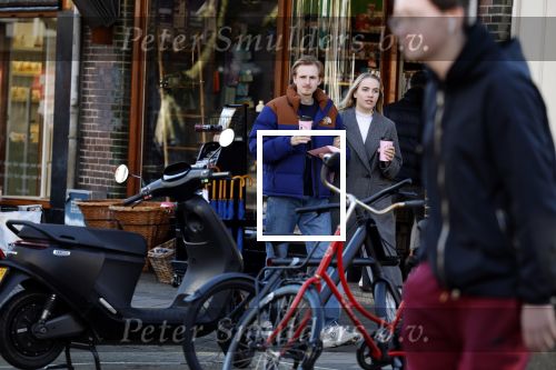 Amsterdam 3 maart 2022
Juultje Tieleman en Koen v Heest in Amsterdam zuid.