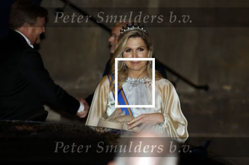Amsterdam 5 april 2022
Koningin Maxima , Koning Willem Alexander en prinses Beatrix vertrekken na een staatsbanket met de president van India bij het Paleis op de Dam.