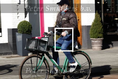 Amsterdam 7 maart 2022
Marc Marie Huybregts op de fiets in Amsterdam zuid.