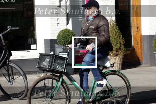 Amsterdam 7 maart 2022
Marc Marie Huybregts op de fiets in Amsterdam zuid.