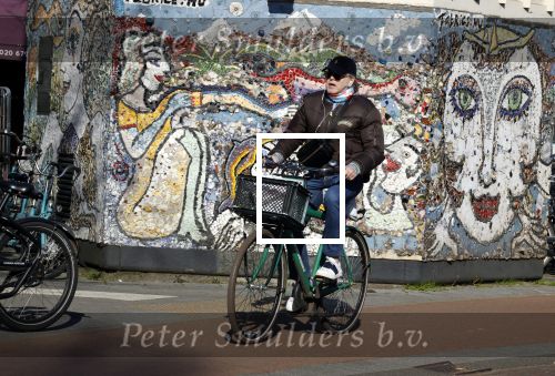 Amsterdam 7 maart 2022
Marc Marie Huybregts op de fiets in Amsterdam zuid.