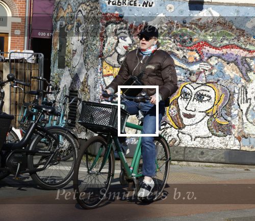 Amsterdam 7 maart 2022
Marc Marie Huybregts op de fiets in Amsterdam zuid.