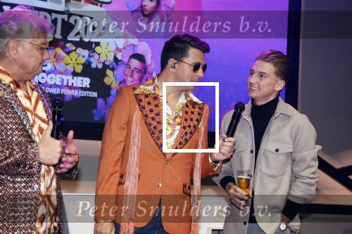 Amsterdam 4 april 2022
Mart Hoogkamer bij presentatie toppers in de arena.
Aanwezig oa Jan Smit Jeroen v d Boom Rene Froger Emma Heesters en Mart Hoogkamer